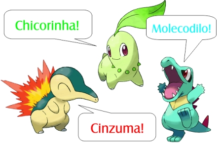 Nomes em português dos pokémon da II Geração – URUK